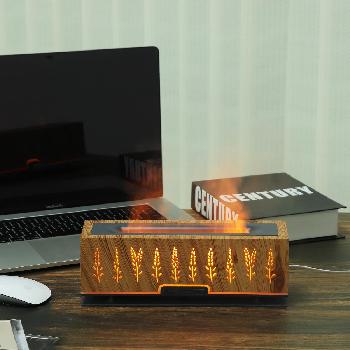 EDF-77 Lightwood Rectangle Ultrasonic Aroma Diffuser